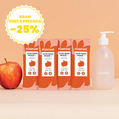 Pack Gel de Ducha Infantil 2 en 1 Manzana