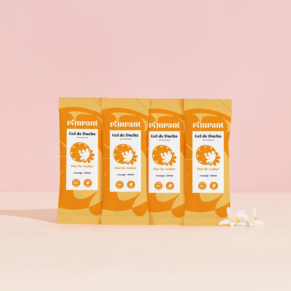 Recarga Gel de Ducha Flor de Azahar (x4)