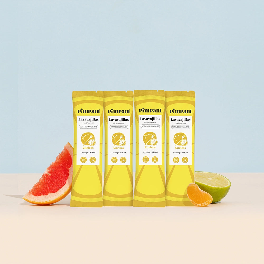 Recarga Lavavajillas Cítricos (x4)
