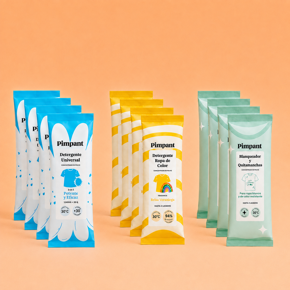 Mini Pack Descubrimiento Detergente para la Ropa (x12 recargas) Oferta