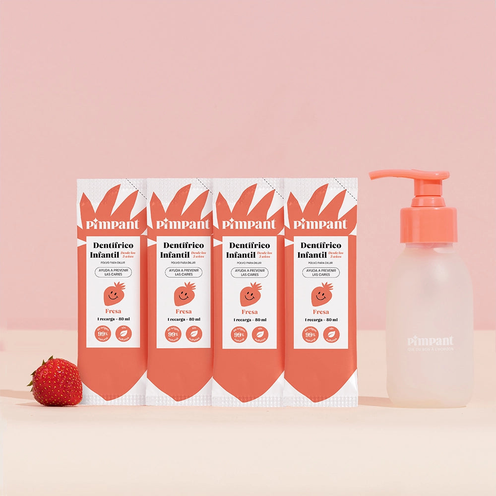 Pack Pasta de Dientes Infantil Fresa