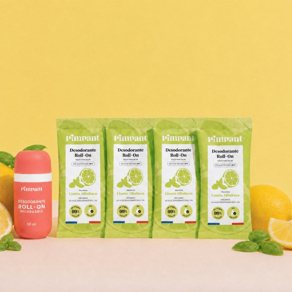 Pack Desodorante Roll-On Limón y Albahaca