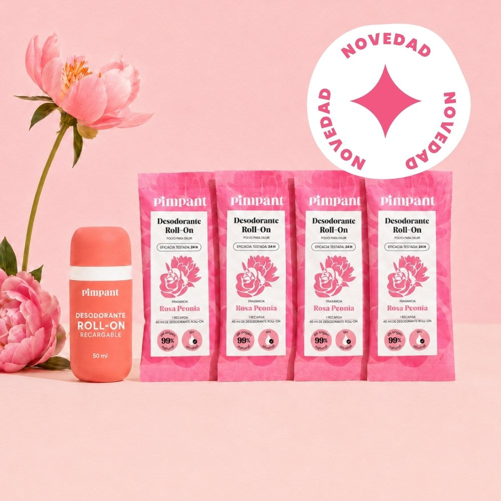 Pack Desodorante Roll-On Rosa y Peonia