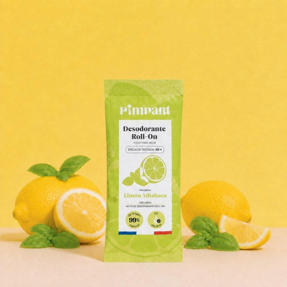 Recarga Desodorante Roll-On Limón y Albahaca (x1)