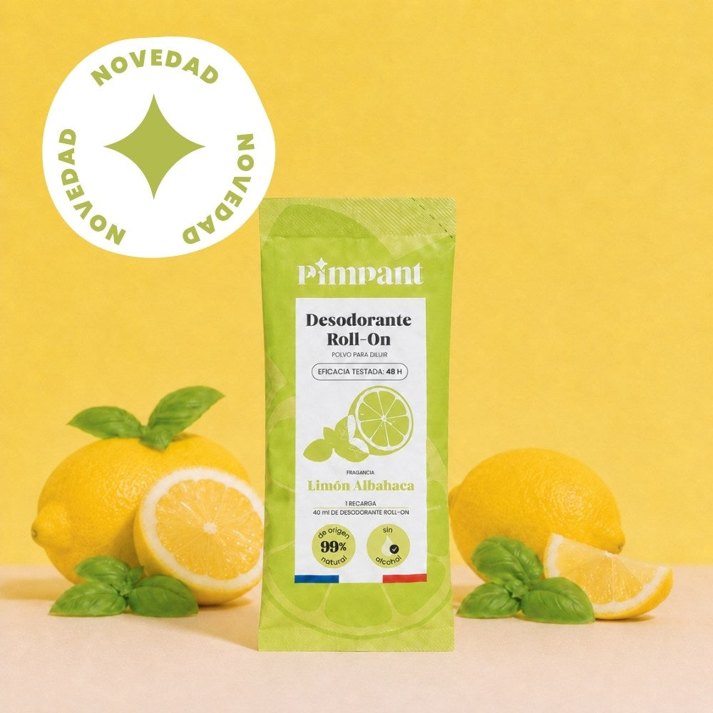 Recarga Desodorante Roll-On Limón y Albahaca (x1)