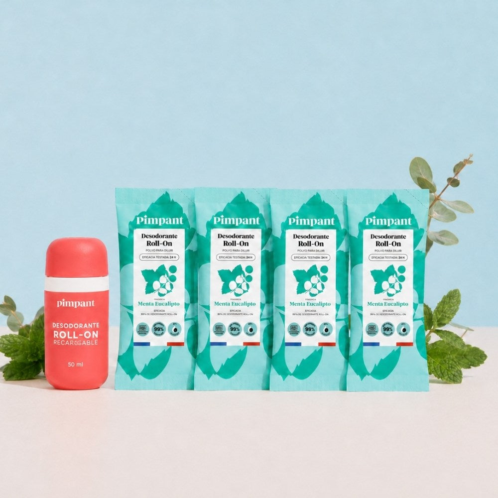 Pack Desodorante Roll-On Menta y Eucalipto
