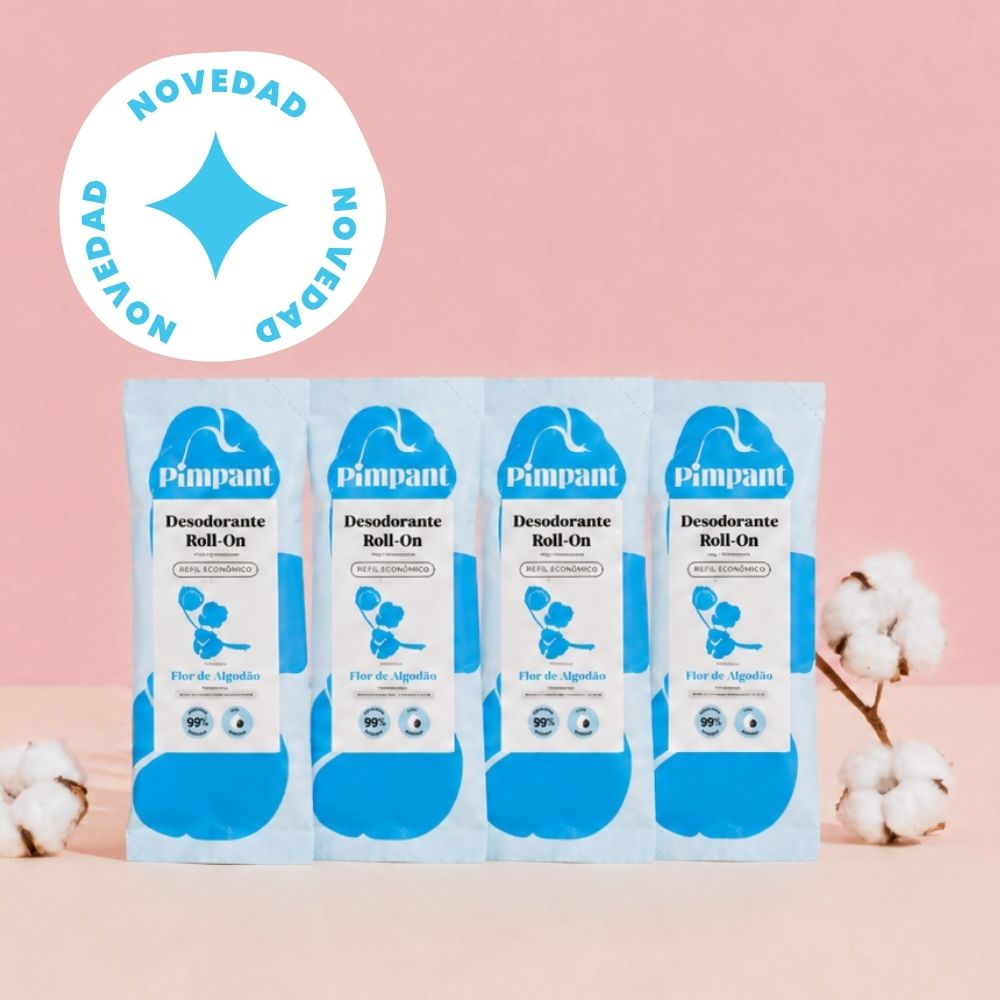 Recargas Desodorante Roll-On Flor de Algodón (x4)